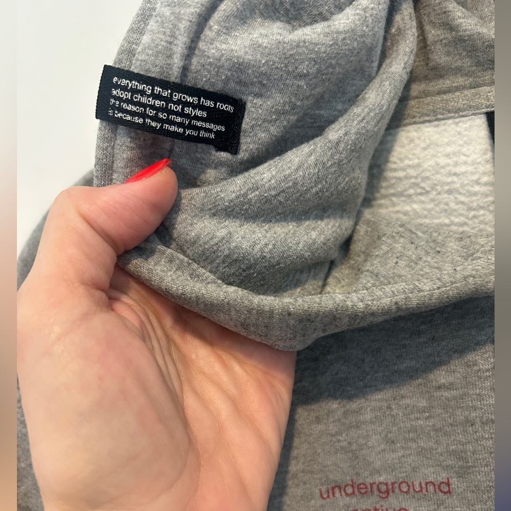 LRG Vintage SOLD OUT Tree Logo Hoodie Grey Streetwear Skate Men’s Medium - Picture 6 of 6